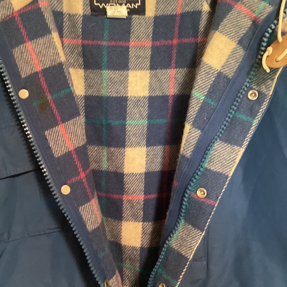 Vintage Woolrich Flannel Lined Coat - image 5